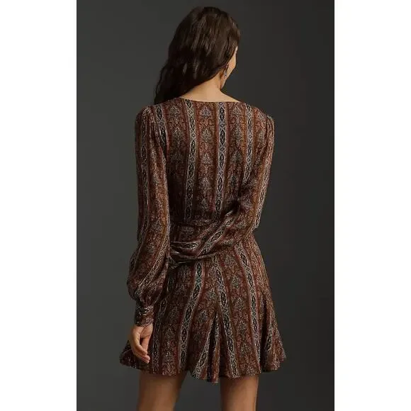 NWT PAIGE Bucatini Mini Dress - Size 2 - Picture 3 of 5